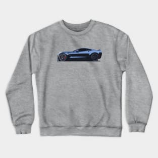 C7 Chevy Corvette - stylized color Crewneck Sweatshirt